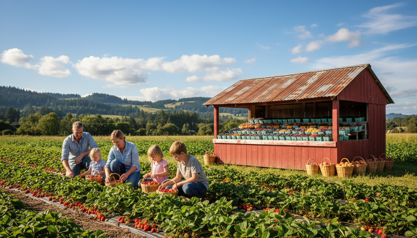 Hood River Fruit Loop: Farms & Orchards in the Valley