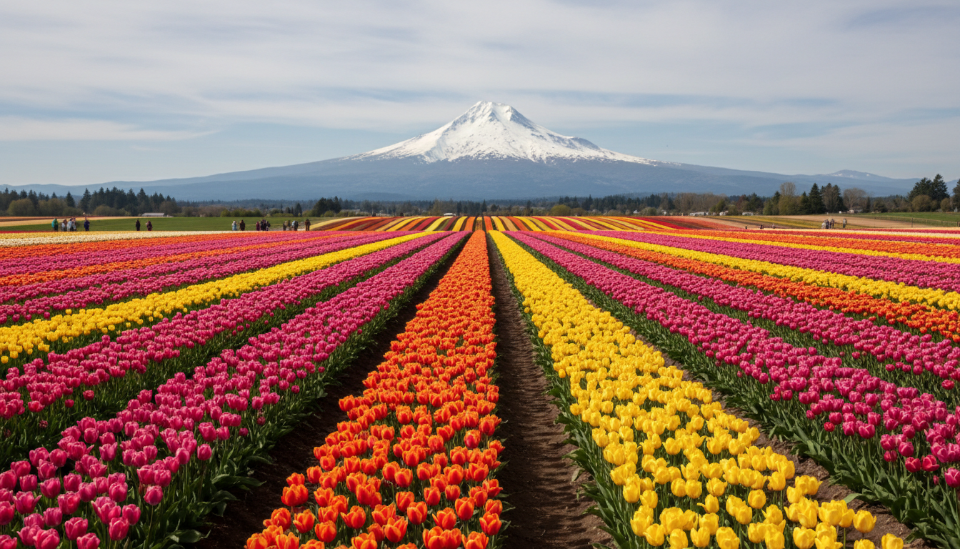 Wooden Shoe Tulip Farm: Spring Blooms & Farm Fun