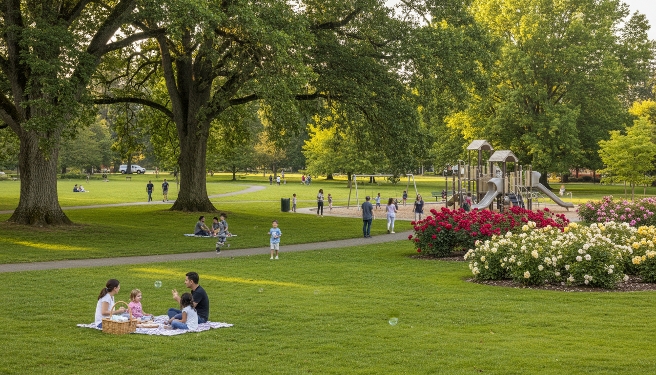 Sunnyside neighborhood park near Mount Tabor